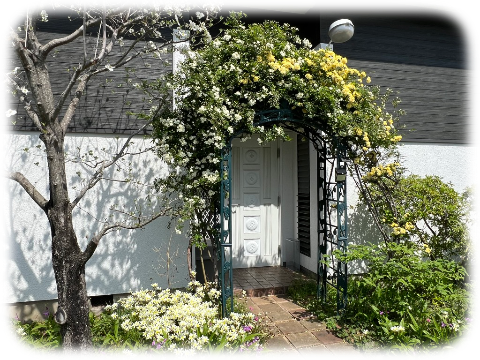 駐車場完備。三島市中郷地区にある静かな環境のピアノ教室外観